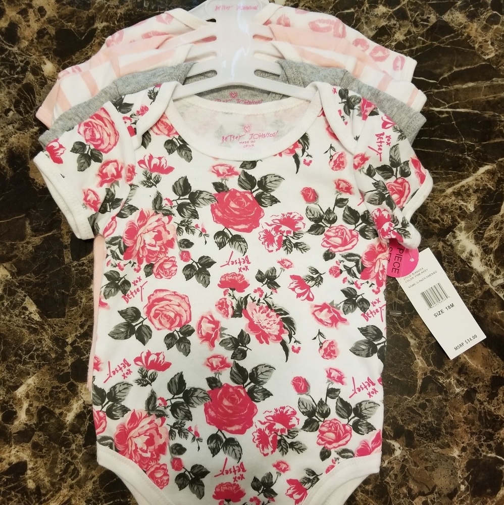 Betsey Johnson onesies